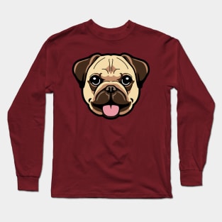 FAVORITE DOG PUG Long Sleeve T-Shirt